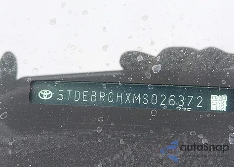 2021 Toyota Highlander Hybrid Platinum из США, поврежденный, VIN 5TDEBRCHXMS026372